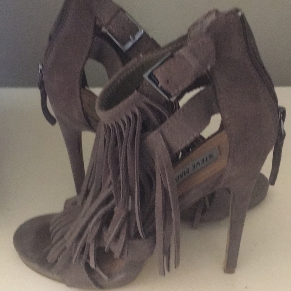 Steve Madden stiletto suede sandal